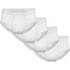 Slips Ammann Homme Slip Paquet de 4 Slips Feinripp 4er Pack Blanc