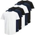 Tee-shirts sur Grenoble : T-shirt Jack & Jones Homme T-shirt Paquet de 6 JJENOA TEE 6PK