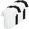 T-shirt Jack & Jones Homme T-shirt Paquet de 6 JJENOA TEE 6PK