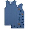 Maillots de corps Sanetta Gar&ccedil;on Maillot de corps Paquet de 2 Bleu