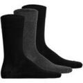 Chaussettes Hudson unisexe Chaussettes Paquet de 3 EASY� 3-PACK Multicolore