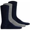 Chaussettes Hudson unisexe Chaussettes Paquet de 3 EASY� 3-PACK Multicolore