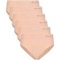 Culottes & autres bas
sur Grenoble : Slips Bamboo Basics Femme Slip Paquet de 6 BELLE Beige