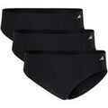 Culottes & autres bas
sur Grenoble : Slips adidas Femme Slip Paquet de 3 Bikinislips Active Light Flex 3P Noir