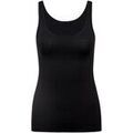 Autres types de lingerie sur Grenoble : Maillots de corps Calida Femme Maillot de corps Paquet de 1 Natural Comfort Noir
