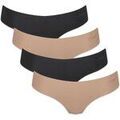 Strings Sloggi Femme String Paquet de 4 Zero Microfiber Hipstring 2.0 Multicolore