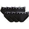 Slips Cristiano Ronaldo CR7 Homme Slip Paquet de 6 Basic, Slip, 6-pack Noir