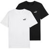 T-shirt Puma Homme T-shirt Paquet de 2 ESS Small No. 1 Logo Tee