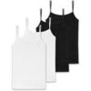 Maillots de corps Schiesser Femme Maillot de corps Paquet de 4 Multicolore