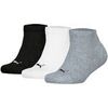 Chaussettes Puma unisexe Chaussettes Paquet de 3 Plain Sneaker 3P