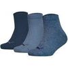 Chaussettes Puma unisexe Chaussettes Paquet de 3 Plain Quarter 3P