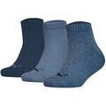 Chaussettes sur Grenoble : Chaussettes Puma unisexe Chaussettes Paquet de 3 Plain Quarter 3P