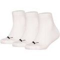 Chaussettes sur Grenoble : Chaussettes Puma unisexe Chaussettes Paquet de 3 Plain Quarter 3P