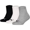 Chaussettes Puma unisexe Chaussettes Paquet de 3 Plain Quarter 3P