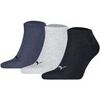 Chaussettes Puma unisexe Chaussettes Paquet de 3 Sneaker Plain 3P