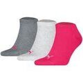 Chaussettes sur Grenoble : Chaussettes Puma unisexe Chaussettes Paquet de 3 Sneaker Plain 3P