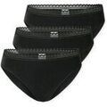 Culottes & autres bas
sur Grenoble : Slips Schiesser Femme Slip Paquet de 3 Noir