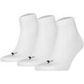 Chaussettes sur Grenoble : Chaussettes Puma unisexe Chaussettes Paquet de 3 Quarter Plain 3P