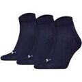 Chaussettes Puma unisexe Chaussettes Paquet de 3 Quarter Plain 3P