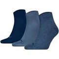 Chaussettes Puma unisexe Chaussettes Paquet de 3 Quarter Plain 3P