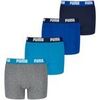 Cale&ccedil;ons Puma Gar&ccedil;on Cale&ccedil;on Paquet de 4 Everyday Basic Boxers ECOM 4P Multicolore