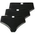 Strings Schiesser Femme String Paquet de 3 Noir Grenoble