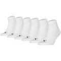 Chaussettes sur Grenoble : Chaussettes Puma unisexe Chaussettes Paquet de 6 Quarter Plain ECOM 6P