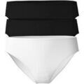 Culottes & autres bas
sur Grenoble : Slips Calida Femme Slip Paquet de 3 Essential Cotton Regular Cut Multicolore