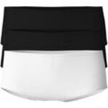 Slips Calida Femme Slip Paquet de 3 Panty Essential Cotton Low Cut Multicolore