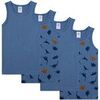 Maillots de corps Sanetta Gar&ccedil;on Maillot de corps Paquet de 4 Bleu