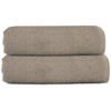 Serviettes et gants de toilette Guy Levasseur Lot 2 serviettes de bain 70x140 coton &eacute;ponge Beige 70x140 cm. . Maison > Serviettes et gants de toilette.