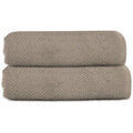 Accessoires sur Grenoble : Serviettes et gants de toilette Guy Levasseur Lot 2 serviettes de bain 70x140 coton &eacute;ponge Beige 70x140 cm. . Maison > Serviettes et gants de toilette.