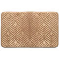 Tapis de bain sur Grenoble : Tapis de bain Guy Levasseur Tapis de bain textur&eacute; m&eacute;moire de forme Marron 50x80 cm. . Maison > Tapis de bain.