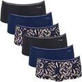Slips Sloggi Femme Culotte Paquet de 6 GO Crush Short C6P Bleu