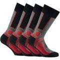 Chaussettes sur Grenoble : Chaussettes Rohner unisexe Chaussettes Paquet de 4 trekking 2-er pack