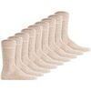 Chaussettes Hudson unisexe Chaussettes Paquet de 9 SIMPLY� 3-PACK Beige
