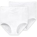 Culottes & autres bas
sur Grenoble : Slips Schiesser Femme Slip Paquet de 2 Cotton Essentials Blanc