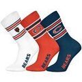 Chaussettes sur Grenoble : Chaussettes Nfl unisexe Chaussettes Paquet de 3 3Pack Crew Socks