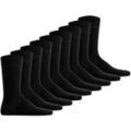 Chaussettes Hudson unisexe Chaussettes Paquet de 9 SIMPLY� 3-PACK Noir
