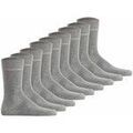 Chaussettes Hudson unisexe Chaussettes Paquet de 9 SIMPLY� 3-PACK Gris