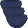 Slips Ammann Homme Slip Paquet de 3 Cotton More Mini Slip 3P Bleu