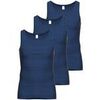 Slips Ammann Homme Maillot de corps Paquet de 3 Jeans Unterhemden 3P Bleu
