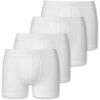 Cale&ccedil;ons Schiesser Gar&ccedil;on Cale&ccedil;on Paquet de 4 Blanc