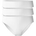 Culottes & autres bas
sur Grenoble : Slips Calida Femme Slip Paquet de 3 Essential Cotton Regular Cut Blanc