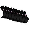 Chaussettes sur Grenoble : Chaussettes Nfl unisexe Chaussettes Paquet de 9 SHIELD 9Pack Crew Socks