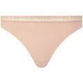 Culottes & autres bas
sur Grenoble : Strings Chantelle Femme String Paquet de 1 Tanga Cozy Chic Beige
