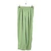 Pantalon Mes Demoiselles Pantalon slim en soie vert