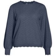 Pull Vila Emi Knit - Vintage Indigo