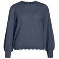 Pull Vila Emi Knit - Vintage Indigo