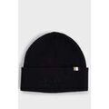Bonnet BOSS Bonnet noir en laine et coton